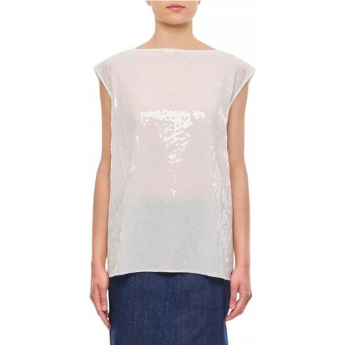 Embroidered Sequins Top - Größe XS - white - Junya Watanabe - Modalova