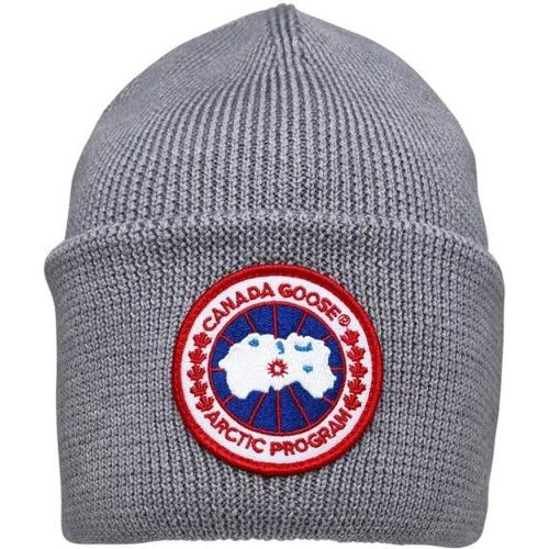 Mützen - Arctic Hat In Gray Wool - Gr. ONE SIZE - in - für Damen - Canada Goose - Modalova