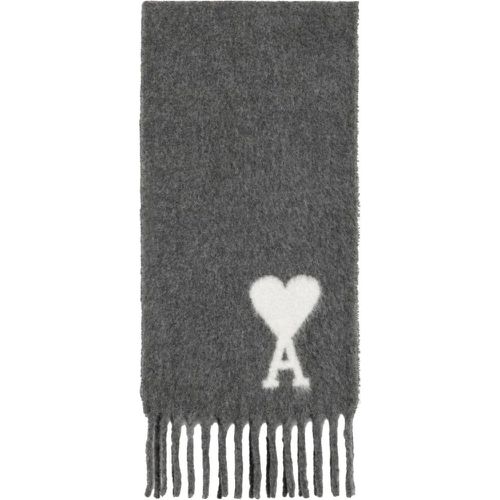 Tücher & Schals - Scarfs Grey Gray - Gr. unisize - in - für Damen - AMI Paris - Modalova