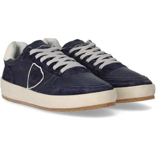 Low-Top Sneaker - NICE LOW BLAUER SNEAKER - Gr. 40 (EU) - in - für Damen - Philippe Model - Modalova