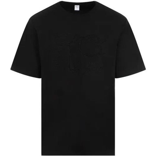 Black Cotton Logo T-Shirt - Größe S - Berluti - Modalova