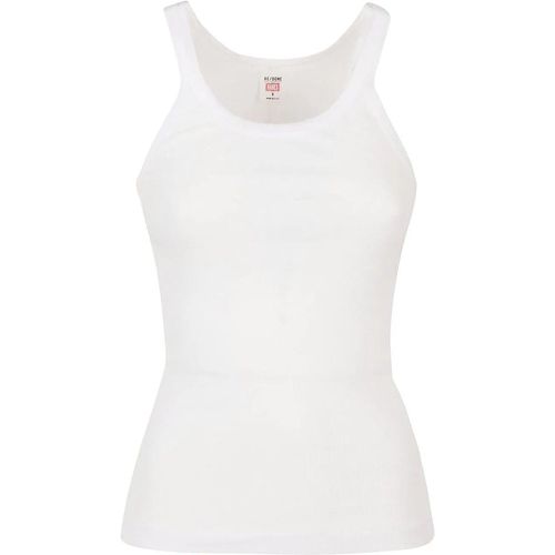 Ribbed Tank White - Größe L - RE/DONE - Modalova