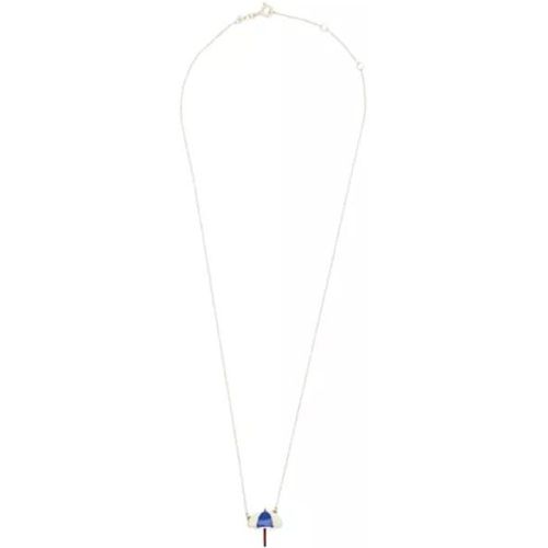 Halskette - Sombrilla Necklace 9Ct - Gr. unisize - in Blau - für Damen - Aliita - Modalova