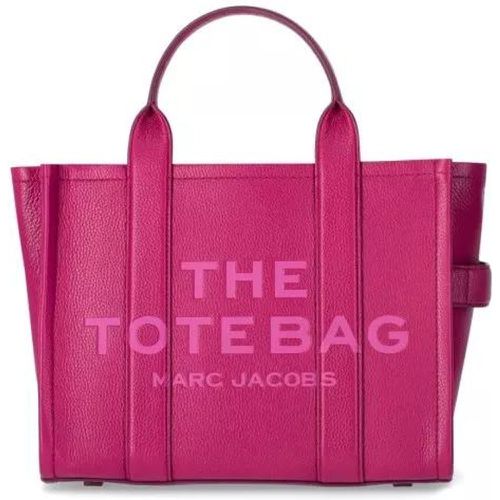 Tote - The Leather Medium Tote Lipstick Handbag - Gr. unisize - in Rosa - für Damen - Marc Jacobs - Modalova