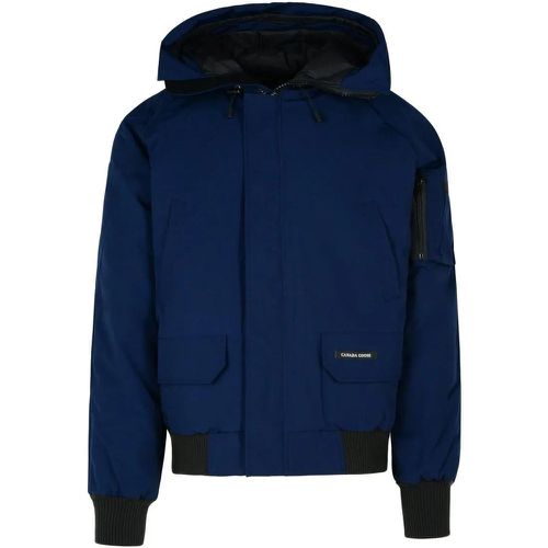 Chilliwack' Navy Polyester Blend Bomber Jacket - Größe S - blau - Canada Goose - Modalova