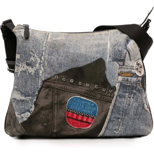 Hobo Bags - Printed Denim Speedway Crossbody - Gr. unisize - in - für Damen - Christian Dior - Modalova