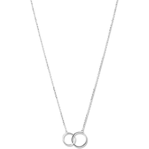 Halskette - Saint Germain Loulou 14 Karat Necklace With Circle - Gr. unisize - in Silber - für Damen - Isabel Bernard - Modalova