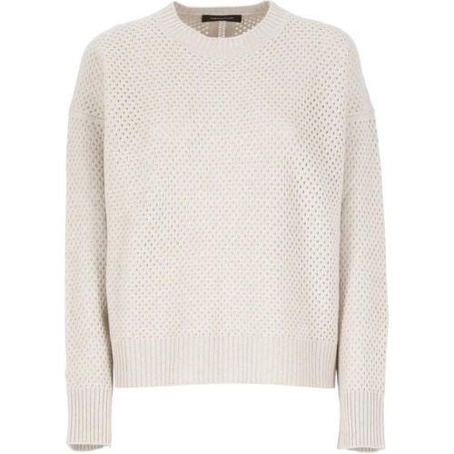 Beige Wool And Silk Sweater - Größe S - Fabiana Filippi - Modalova