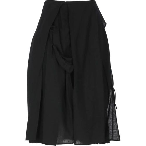 Black Wool Skirt - Größe XS - Yohji Yamamoto - Modalova