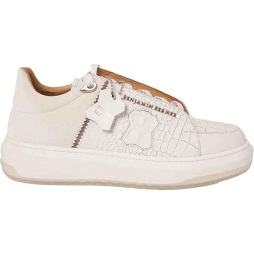 Low-Top Sneaker - Theo Sneakers Wit Theo Crocodile - Gr. 39 (EU) - in - für Damen - BENJAMIN BERNER - Modalova