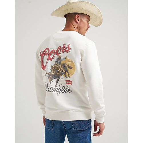 ® x Coors® Crewneck Sweatshirt Taille S - Wrangler - Modalova