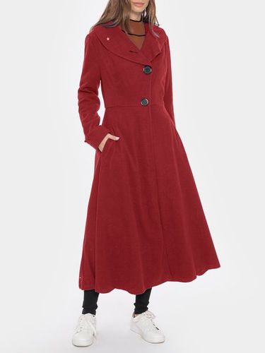 Vintage Wool Blend Overcoat - Just Fashion Now UK - Modalova