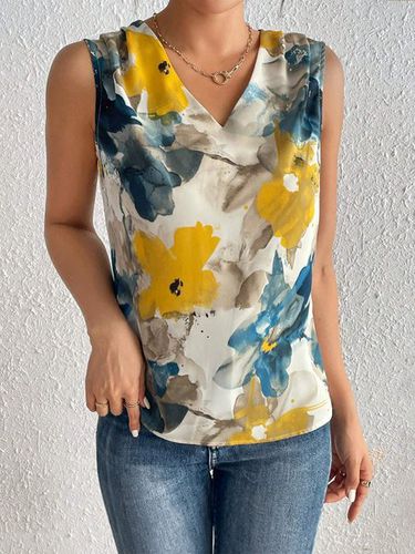 Floral Simple Shirt - Just Fashion Now - Modalova