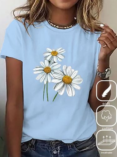 Casual Daisy T-Shirt - Modetalente - Modalova