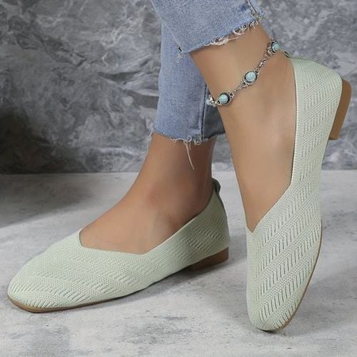 Mesh Fabric All Season Plain Casual Shallow Shoes - Just Fashion Now - Modalova