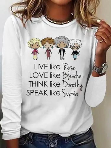 Live like rose love like bpanche RBG T-Shirt - Just Fashion Now - Modalova