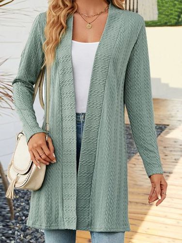 Casual Others Loose Plain Jacket - Just Fashion Now - Modalova