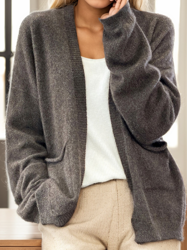 Casual Loose Wrap Cardigan - Just Fashion Now - Modalova