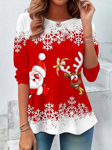 Santa Claus Casual T-Shirt - Just Fashion Now - Modalova