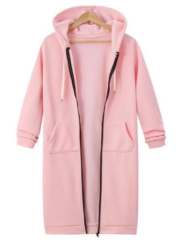 Cotton Casual Hoodie Coat - Just Fashion Now - Modalova