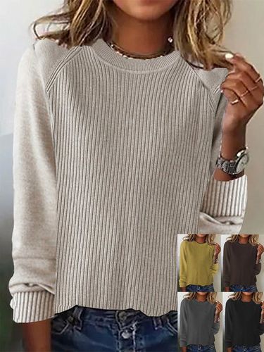 Loose Casual Sweater - Just Fashion Now - Modalova