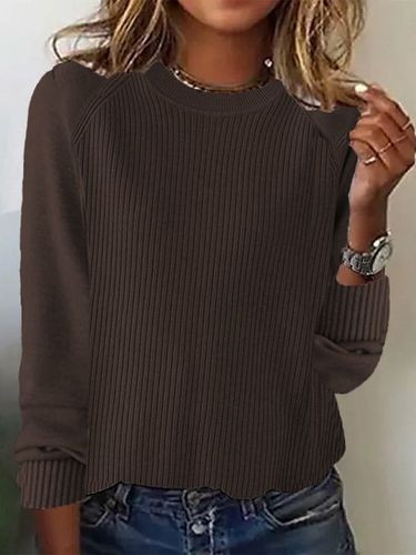 Loose Casual Sweater - Just Fashion Now - Modalova