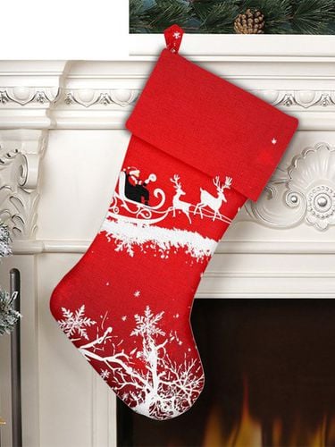 Christmas Print Socks - Just Fashion Now - Modalova