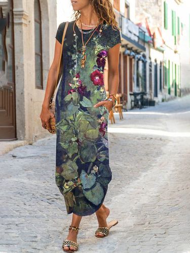 Casual Pockets Knitting Dress - Modetalente - Modalova
