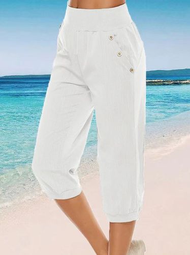 Basics Plain Pants - Just Fashion Now - Modalova