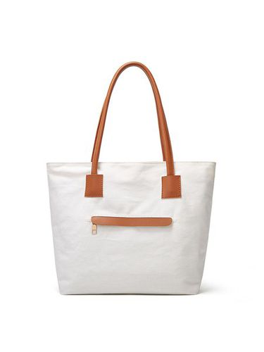 Ladies Canvas Shopping Shoulder Bag Tote Bag - Just Fashion Now UK - Modalova
