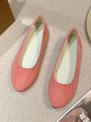 Multi-color Selection Velvet Simple Flat Shoes - Modetalente - Modalova