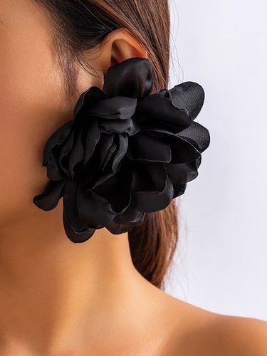 Banquet Party 3D Flower Earrings Music Festival Holiday Female Jewelry - Modetalente - Modalova