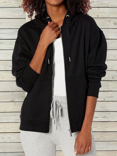 Hoodie Casual Loose Jacket - Just Fashion Now - Modalova