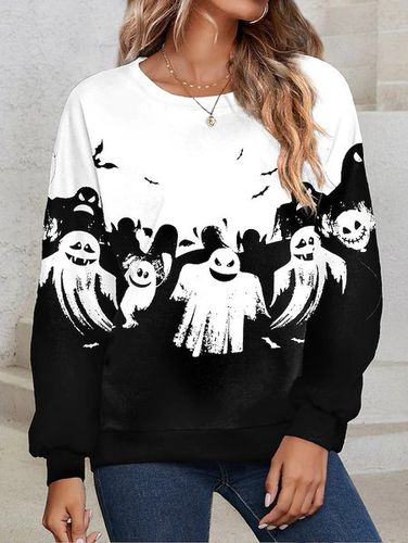Casual Halloween Sweatshirt - Modetalente - Modalova