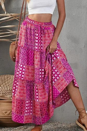 Bohemian Beach Dress Resort Skirt - Just Fashion Now - Modalova