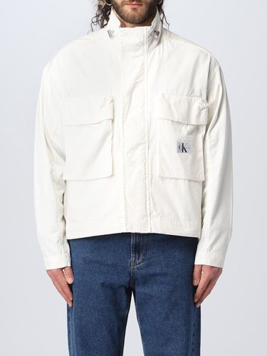 Jacket Men color White - Calvin Klein Jeans - Modalova