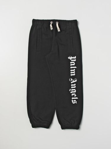 Pants PALM ANGELS Kids color Black - Palm Angels - Modalova