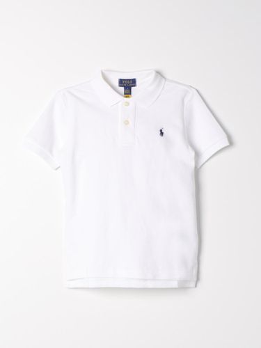 Polo Shirt Kids color White - Polo Ralph Lauren - Modalova
