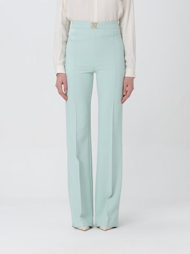 Pants Woman color Water - Elisabetta Franchi - Modalova