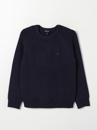 Sweater Kids color Blue - Emporio Armani - Modalova