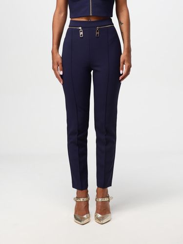 Pants Woman color Blue - Elisabetta Franchi - Modalova