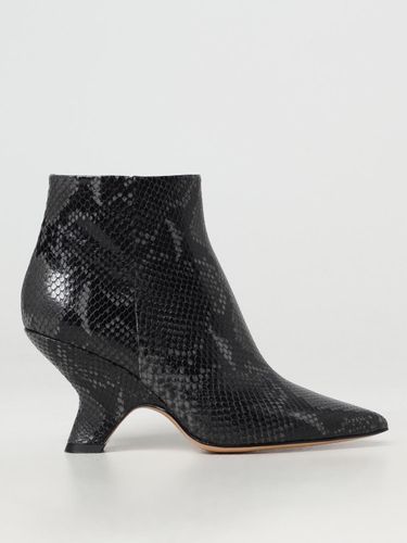 Flat Ankle Boots Woman color Lead - Anna F. - Modalova