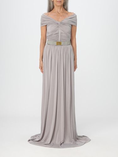 Dress Woman color Pearl - Elisabetta Franchi - Modalova