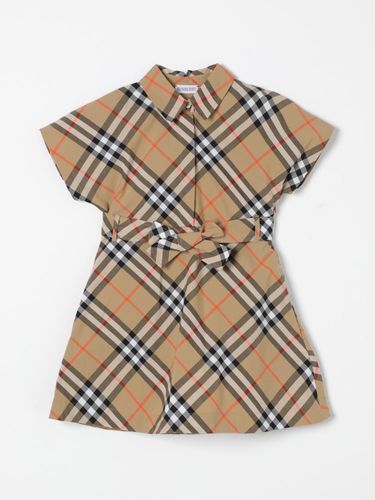 Dress BURBERRY Kids color Beige - Burberry - Modalova