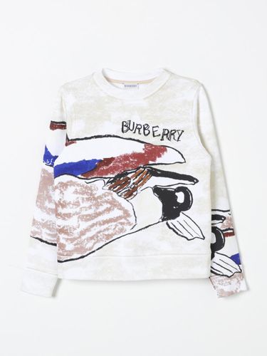 Sweater BURBERRY Kids color White - Burberry - Modalova