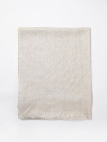 Scarf Woman color Pearl - Brunello Cucinelli - Modalova