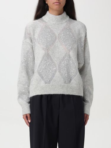 Sweater Woman color Pearl - Brunello Cucinelli - Modalova