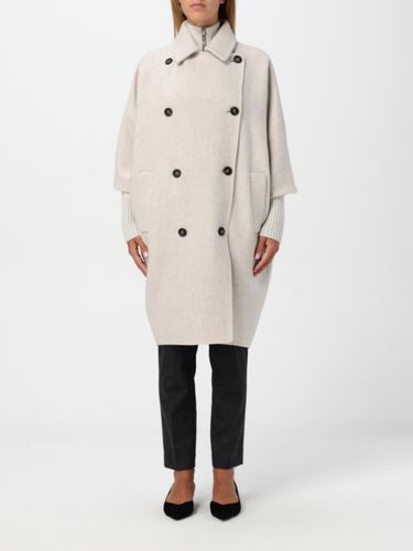 Coat Woman color Pearl - Brunello Cucinelli - Modalova
