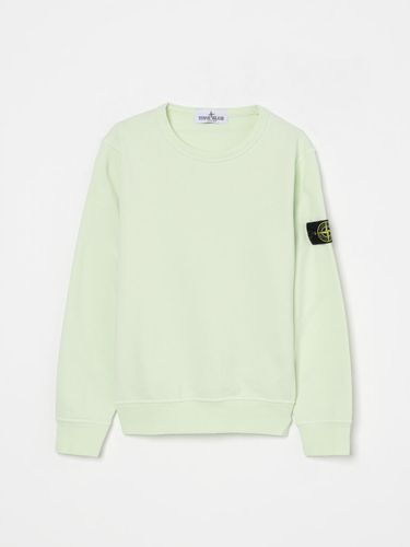 Sweater Kids color Green - Stone Island Junior - Modalova