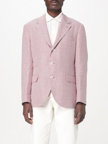 Blazer Men color Burgundy - Brunello Cucinelli - Modalova